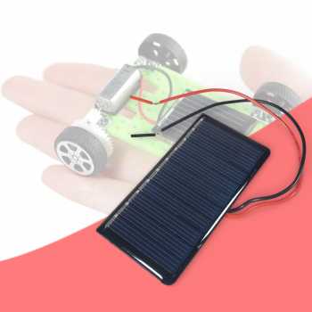 MAICHI Solar Panel Mini DIY Mainan Polikristalin 68x36mm 5V 60mA 0.3W - SPM02