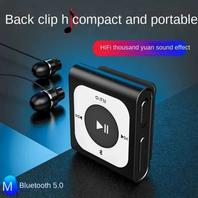 RUIZU MP3 Player Bluetooth 5.0 Radio Rechargeable Portable Clip 32GB - X66 Gambar produk RUIZU MP3 Player Bluetooth 5.0 Radio Rechargeable Portable Clip 32GB - X66