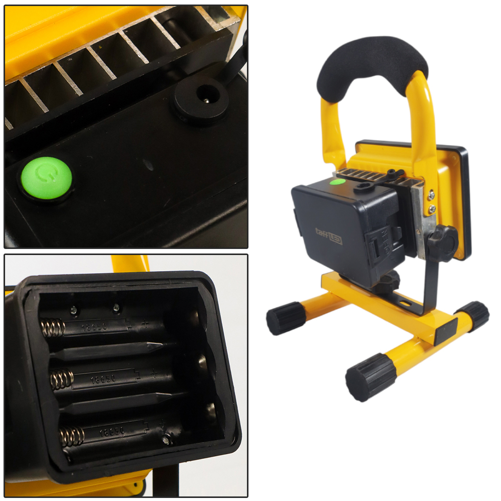 TaffLED Lampu Sorot LED Outdoor Floodlight Waterproof Cool White 30W - W804 Gambar produk TaffLED Lampu Sorot LED Outdoor Floodlight Waterproof Cool White 30W - W804