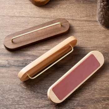 Gambar produk Zlish Tempat Filter Kopi Wooden Mount Holder Coffee Filter Paper - ZJ0011