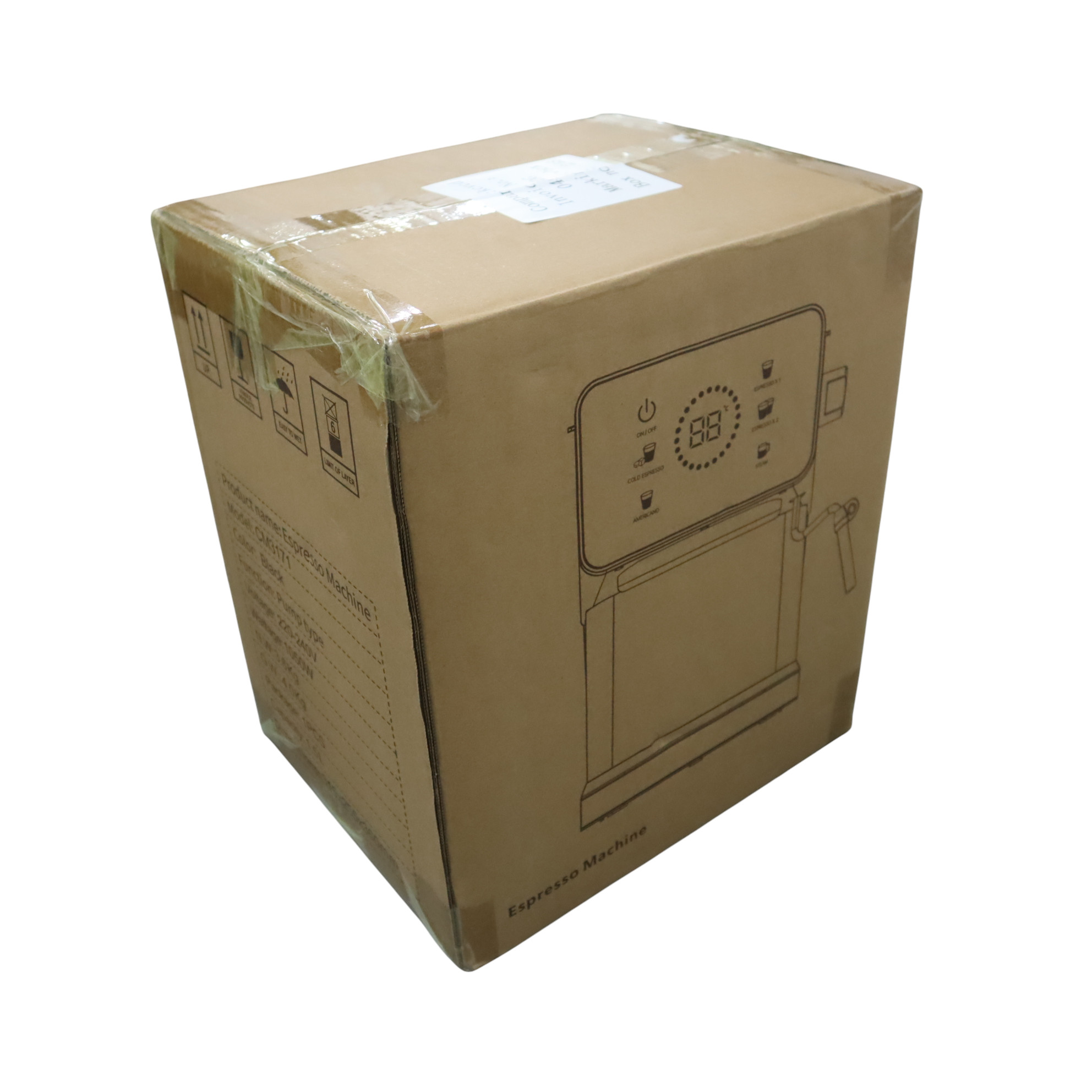 Trieste Mesin Kopi Espresso Coffee Maker Frothing 20 Bar 1050W - CM3171 Gambar produk Trieste Mesin Kopi Espresso Coffee Maker Frothing 20 Bar 1050W - CM3171