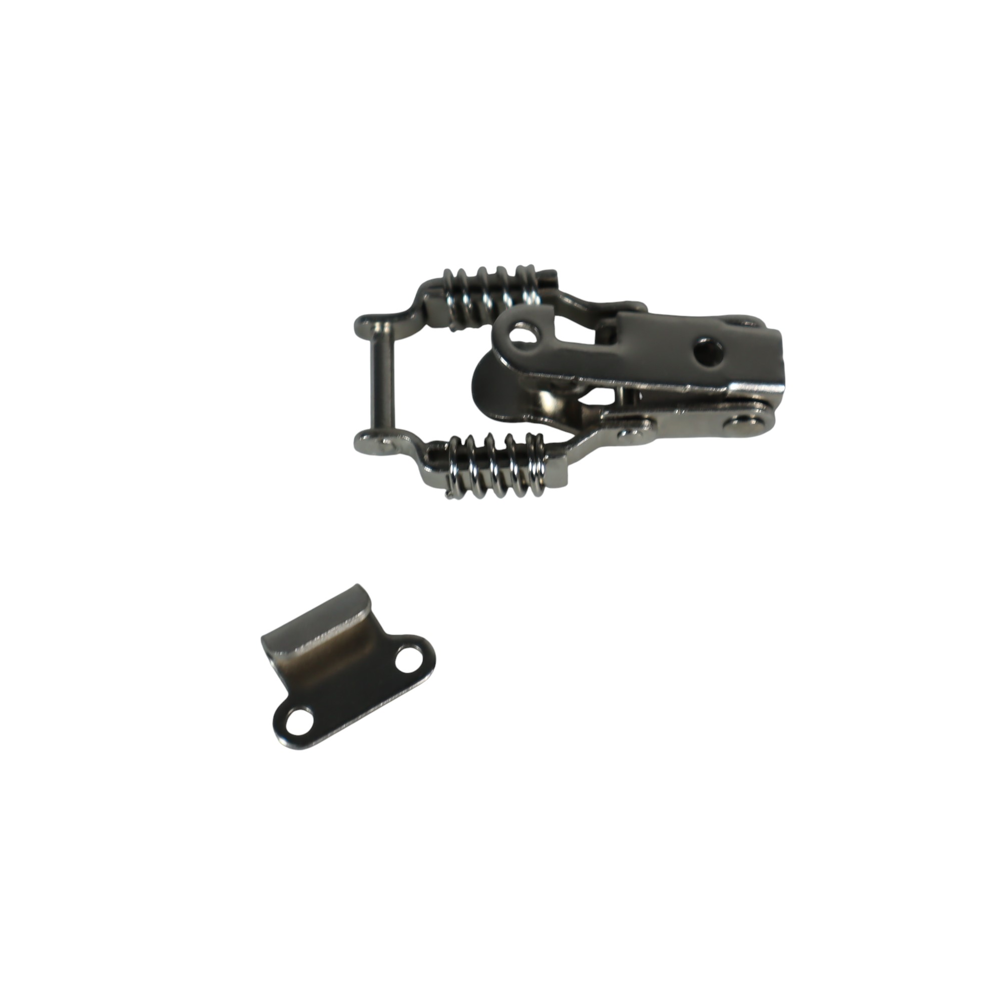 Taffware Kaitan Peti Gerendel Spring Loaded Toggle Latch Catch Hasp J108b - KAK-J Gambar produk Taffware Kaitan Peti Gerendel Spring Loaded Toggle Latch Catch Hasp J108b - KAK-J