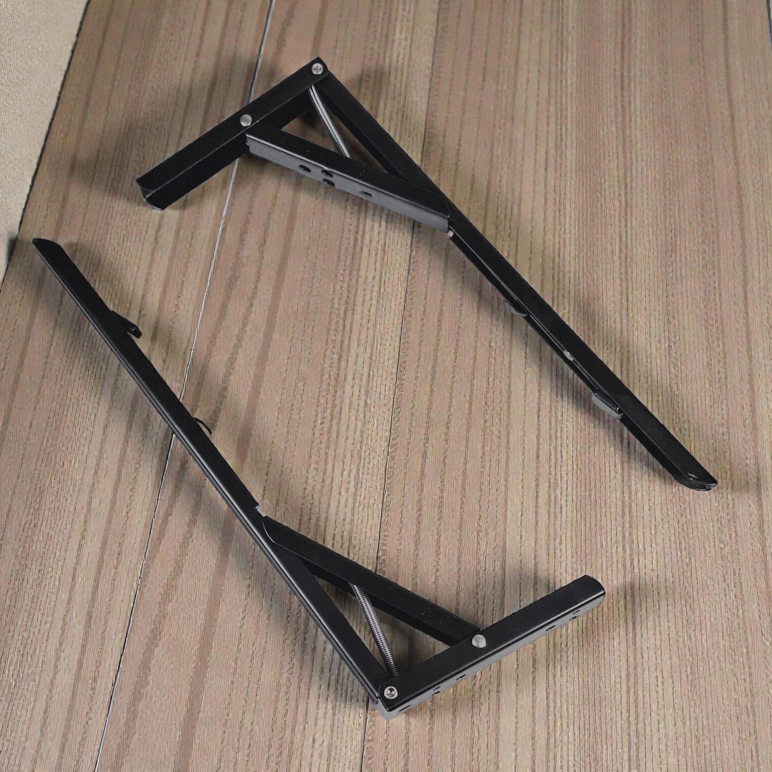 XIDA Bracket Siku Rak Dinding Penyangga Stainless Steel 60kg 2 PCS 14 Inch - NED-6112 Gambar produk XIDA Bracket Siku Rak Dinding Penyangga Stainless Steel 60kg 2 PCS 14 Inch - NED-6112