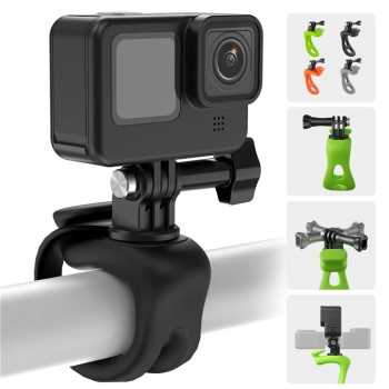 Gambar produk TELESIN Handlebar Mount Elastic Rubber Versatile Wrap Action Camera - TLQ-001
