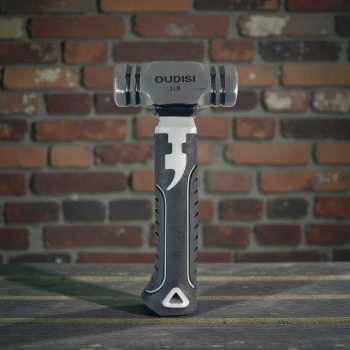 Gambar produk OUDISI Palu Batu Mini High Carbon Steel Octagonal Hammer 17.8cm - 1LB