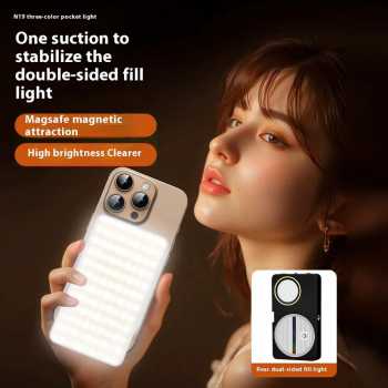 ASENGRY Lampu Fill Light LED 3in1 Color 2500-9000K Magnetic 1200mAh - N19