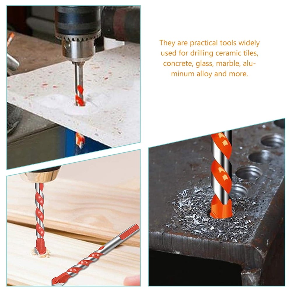 Balight Mata Bor HSS Twist Drill Bit 6-12mm 5 PCS - BA-H21 Gambar produk Balight Mata Bor HSS Twist Drill Bit 6-12mm 5 PCS - BA-H21