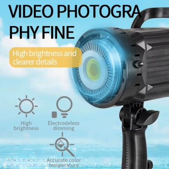 SHUNYI Lampu Studio LED Fill Light 3in1 Color Universal Mount 400W - KY-BK1201