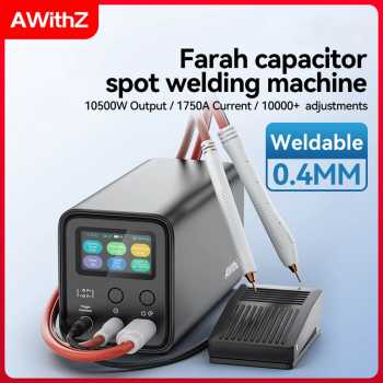 AWithZ Mesin Las Pulse Spot Welding Machine 0.4mm 10.5kW 1750A - UF20B