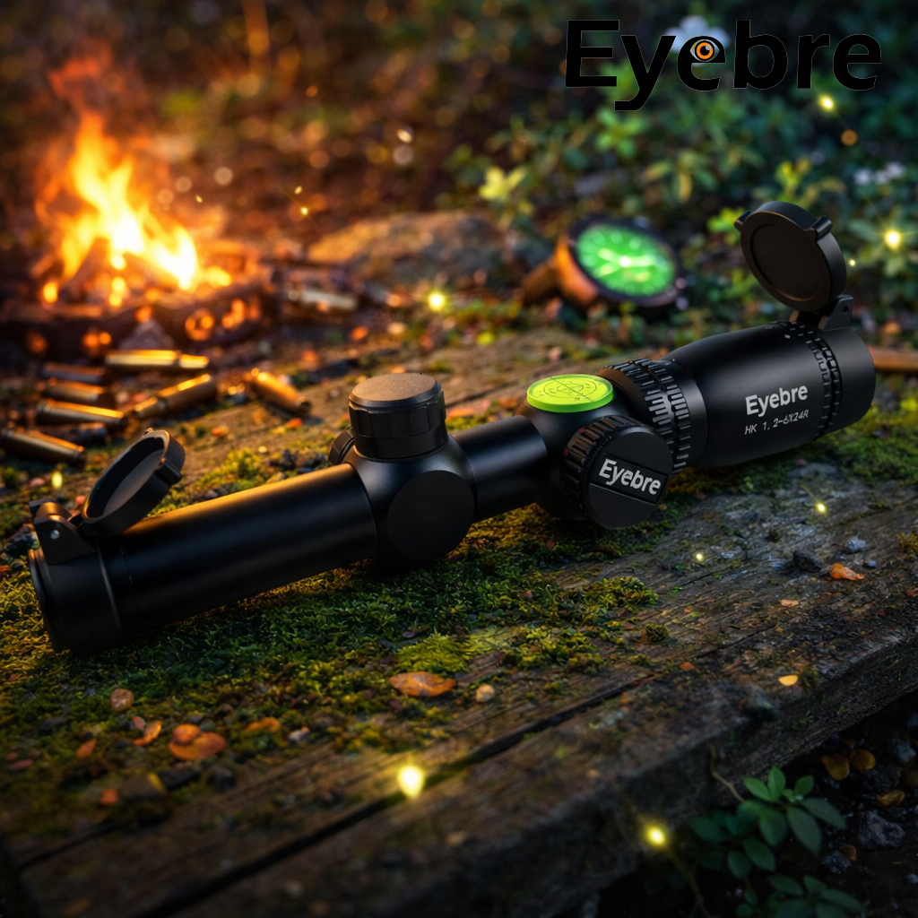 Eyebre Teropong Outdoor Rifle Tactical Scope Hunting IR SFP 1.2-6x24mm - HK1.2-6X24IR Gambar produk Eyebre Teropong Outdoor Rifle Tactical Scope Hunting IR SFP 1.2-6x24mm - HK1.2-6X24IR