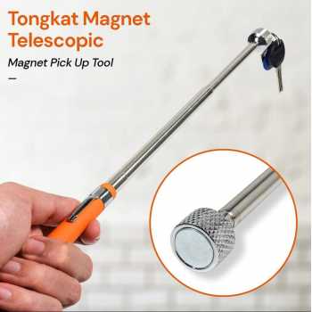 Vastar Tongkat Magnet Telescopic Magnetic Pick Up Tool 10LB - GJ04