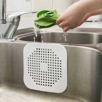 Gambar produk LOWESW Saringan Penutup Bak Cuci Piring Silicone Kitchen Sink Filter - F294