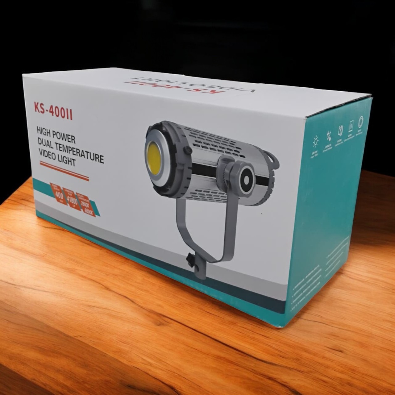 Gambar produk Kamox Lampu Studio LED Fill Light 3in1 Color Universal Mount 400W - KS-400II