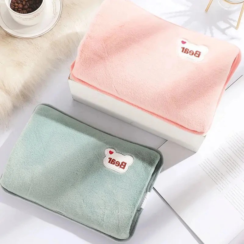 Bear Hot Water Bag Electric Warmer Pillow Bantal Penghangat Portable - HJ-2060 Gambar produk Bear Hot Water Bag Electric Warmer Pillow Bantal Penghangat Portable - HJ-2060