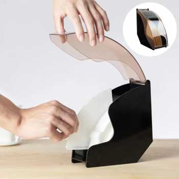 Gambar produk Zlish Tempat Filter Kertas Kopi Filter Paper Coffee Holder Acrylic - ZJ020