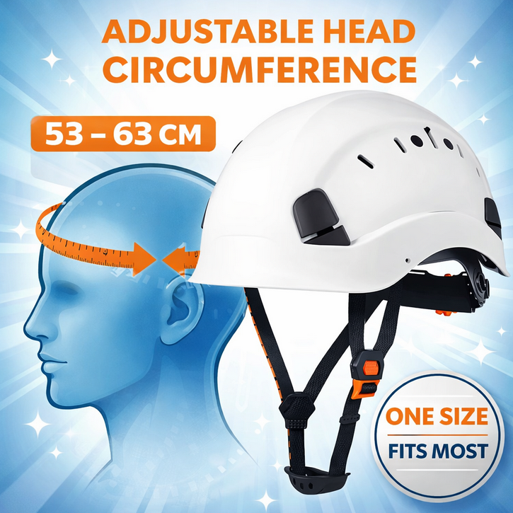 TaffGUARD Helm Proyek Konstruksi K3 Safety Hard Hat Protection ABS - SF-06B Gambar produk TaffGUARD Helm Proyek Konstruksi K3 Safety Hard Hat Protection ABS - SF-06B