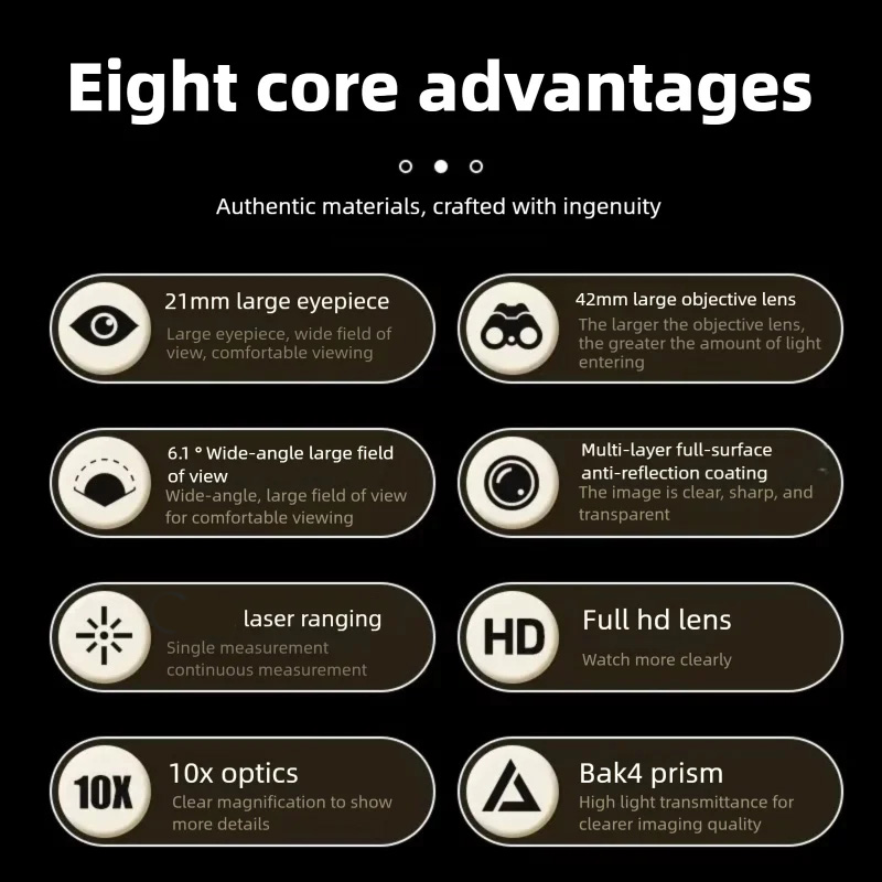 Eyebre Teropong Rangefinder Binocular 10x42 Telescope 1800m - B718 Gambar produk Eyebre Teropong Rangefinder Binocular 10x42 Telescope 1800m - B718