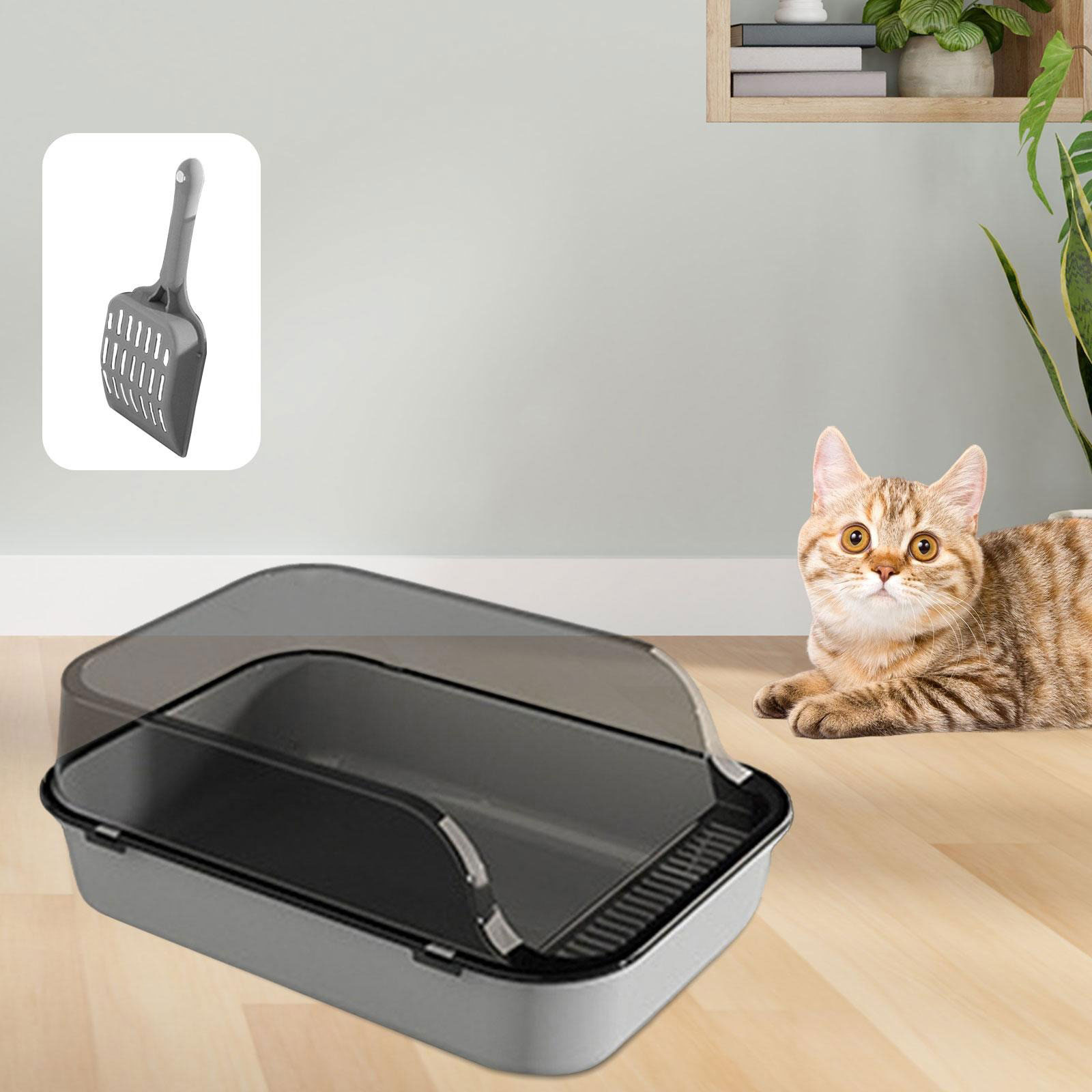 OPTICO Bak Pasir Kucing Detachable Cat Litter Box High Side - OP-13 Gambar produk OPTICO Bak Pasir Kucing Detachable Cat Litter Box High Side - OP-13