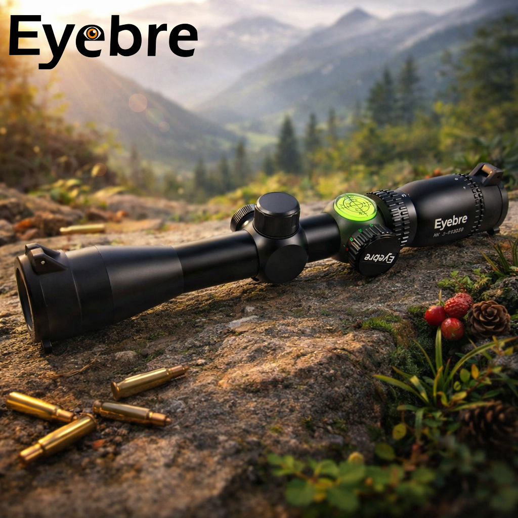 Eyebre Teropong Outdoor Rifle Tactical Scope Hunting 3-9X 32mm - HK3-9X32EG Gambar produk Eyebre Teropong Outdoor Rifle Tactical Scope Hunting 3-9X 32mm - HK3-9X32EG