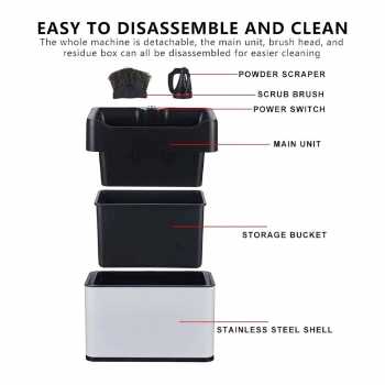 Gambar produk KUVA Pembersih Portafilter Otomatis Automatic Coffee Bowl Cleaner 2L - ZY000269