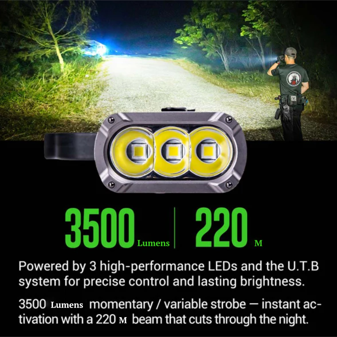 NEXTORCH Senter LED Flashlight Ultra Slim Waterproof 3500 Lumens - TA70 Gambar produk NEXTORCH Senter LED Flashlight Ultra Slim Waterproof 3500 Lumens - TA70