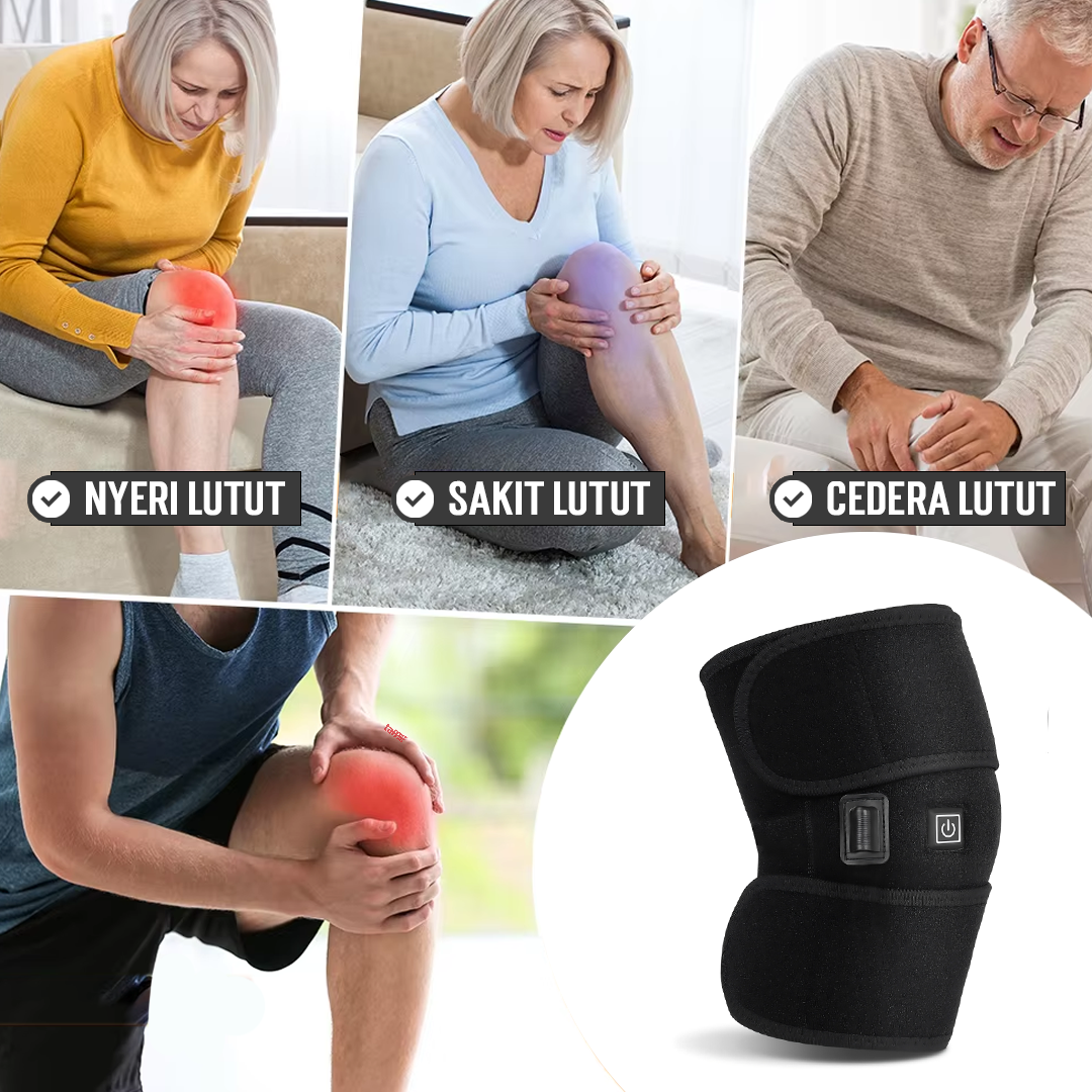Hailicare Pelindung Lutut Terapi Heating Therapy Knee Support 3 Mode - 102 Gambar produk Hailicare Pelindung Lutut Terapi Heating Therapy Knee Support 3 Mode - 102