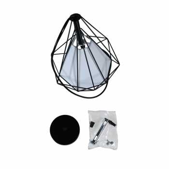 Gambar produk Genixgreen Fitting Lampu Gantung Vintage Iron Hanging Lamp E27 - D314