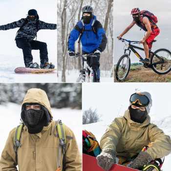 Gambar produk Balight Masker Motor Full Face dengan Filter - CISE