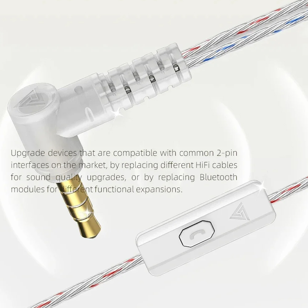 QKZ Earphone In-Ear Wired 3.5mm Detachable HiFi 3 Gear Tuning with Mic - Odin Gambar produk QKZ Earphone In-Ear Wired 3.5mm Detachable HiFi 3 Gear Tuning with Mic - Odin