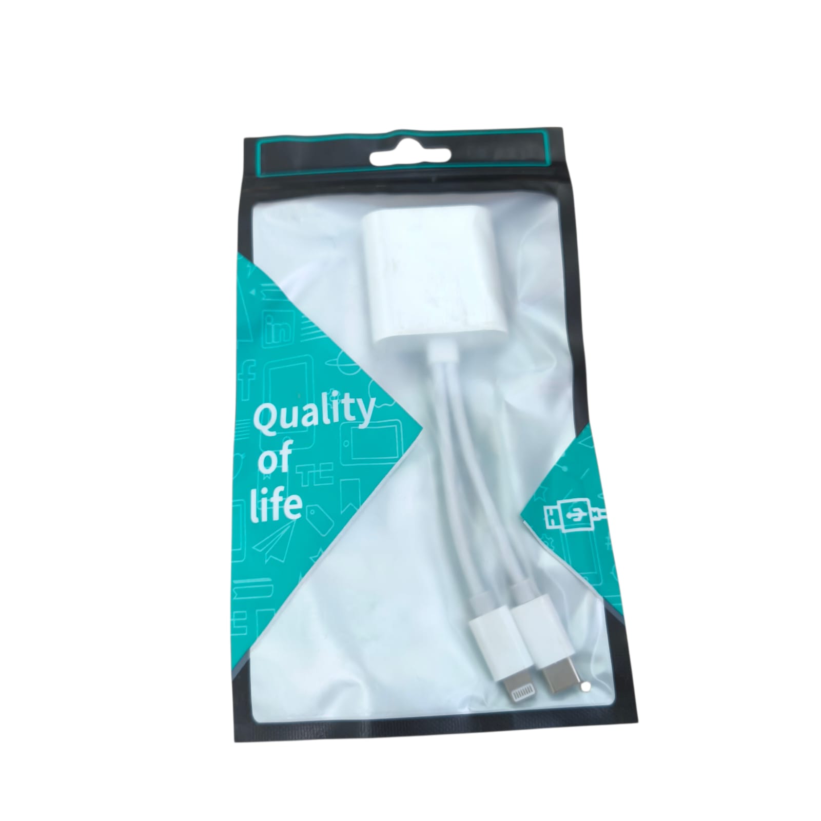 Poru Card Reader Multi Plug 2in1 USB MicroSD TF Card - INU183 Gambar produk Poru Card Reader Multi Plug 2in1 USB MicroSD TF Card - INU183