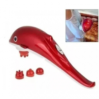 Gambar produk Qingfeng Alat Pijat Elektrik Dolphin Massager Shoulder Vibration USB - HK668