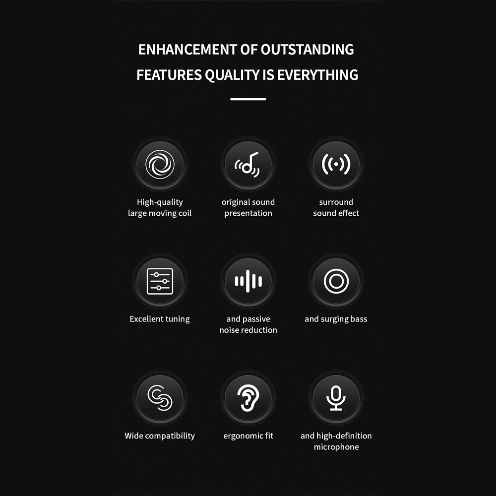 QKZ Earphone In-Ear Wired Detachable HiFi Surround Sound with Mic - Hi6T Gambar produk QKZ Earphone In-Ear Wired Detachable HiFi Surround Sound with Mic - Hi6T