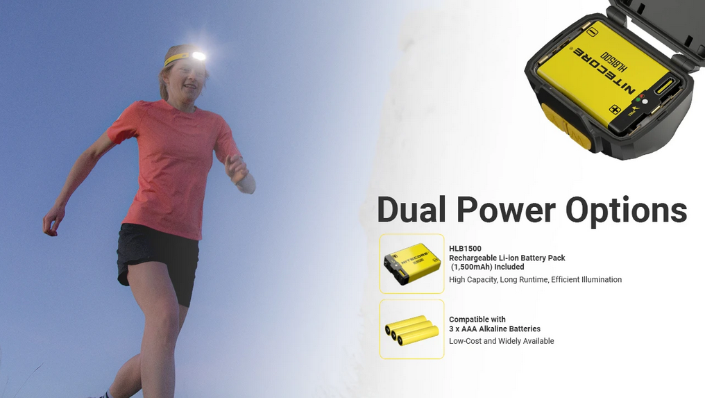 NITECORE Headlamp LED Senter Kepala NiteLab MCT UHE 800 Lumens - UT27 Pro Gambar produk NITECORE Headlamp LED Senter Kepala NiteLab MCT UHE 800 Lumens - UT27 Pro