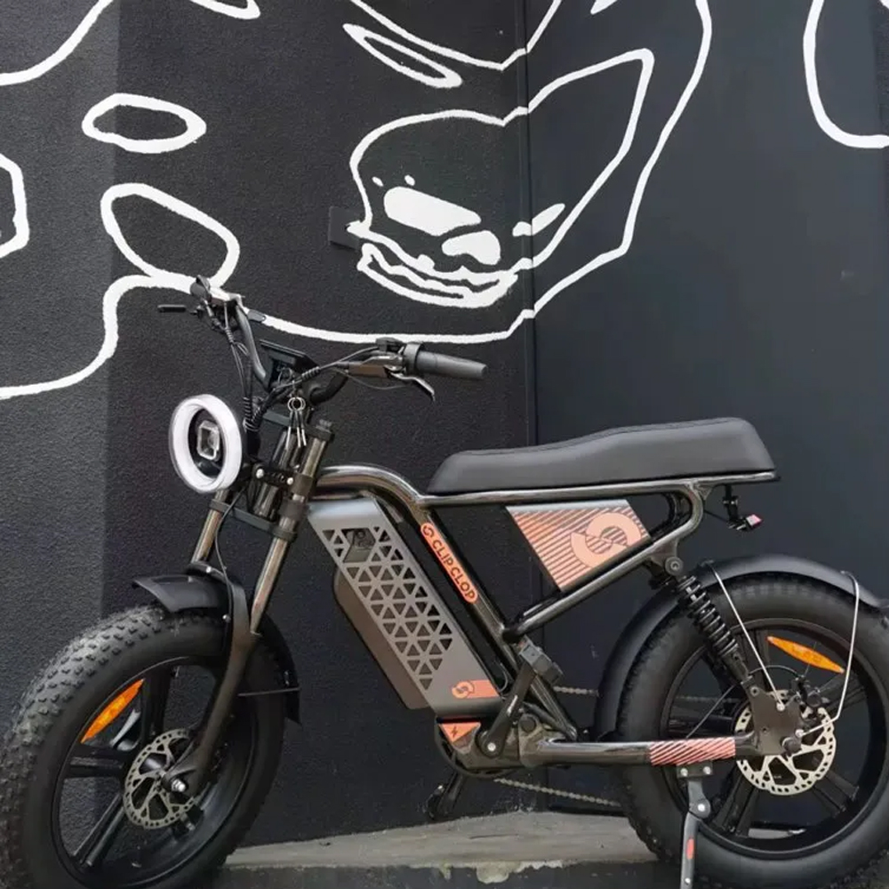 Gambar produk ClipClop Sepeda Listrik Fat Bike 20 Inch Brushless Motor 48V 15Ah 750W - L1