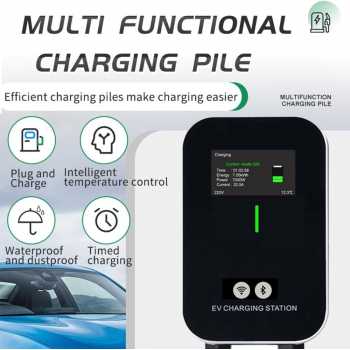 DUTRIEUX Charger Mobil Listrik EV Bluetooth WiFi APP Type 2 Female - V55