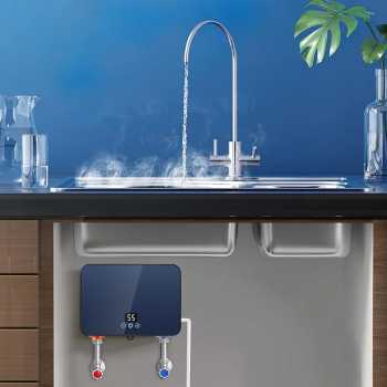 BIBAY Pemanas Air Listrik Instant Water Heater Display IPX4 220V 6000W - RYK-070