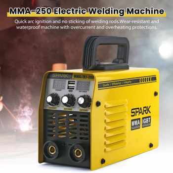 SPARK Mesin Las Inverter Electric Welding Machine IGBT 3.9kW 120A 220V - MMA-250