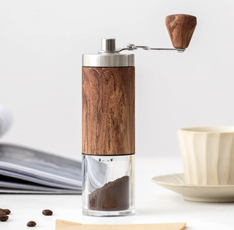 One Two Cups Alat Penggiling Kopi Manual Coffee Grinder Ceramic Core - 5011 Gambar produk One Two Cups Alat Penggiling Kopi Manual Coffee Grinder Ceramic Core - 5011 - 5