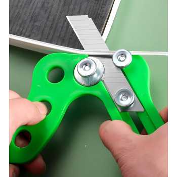 ISFRIDAY Pisau Pemangkas Tepi Kayu Edge Trimming Scraper Knife Cutter - ID14