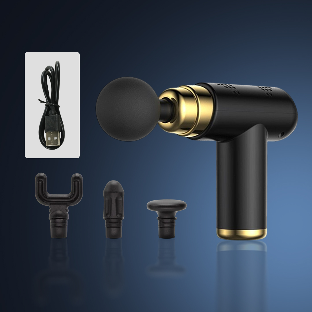 MINI.I Alat Pijat Elektrik Pundak Punggung Massage Gun 3600RPM - SK-368 Gambar produk MINI.I Alat Pijat Elektrik Pundak Punggung Massage Gun 3600RPM - SK-368