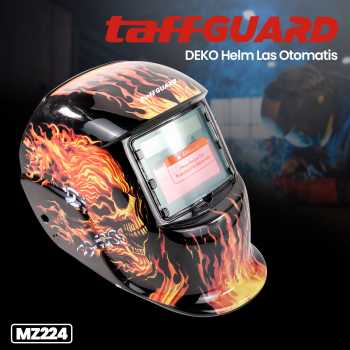 TaffGUARD DEKO Helm Las Otomatis Auto Darkening Welding Helmet - MZ224