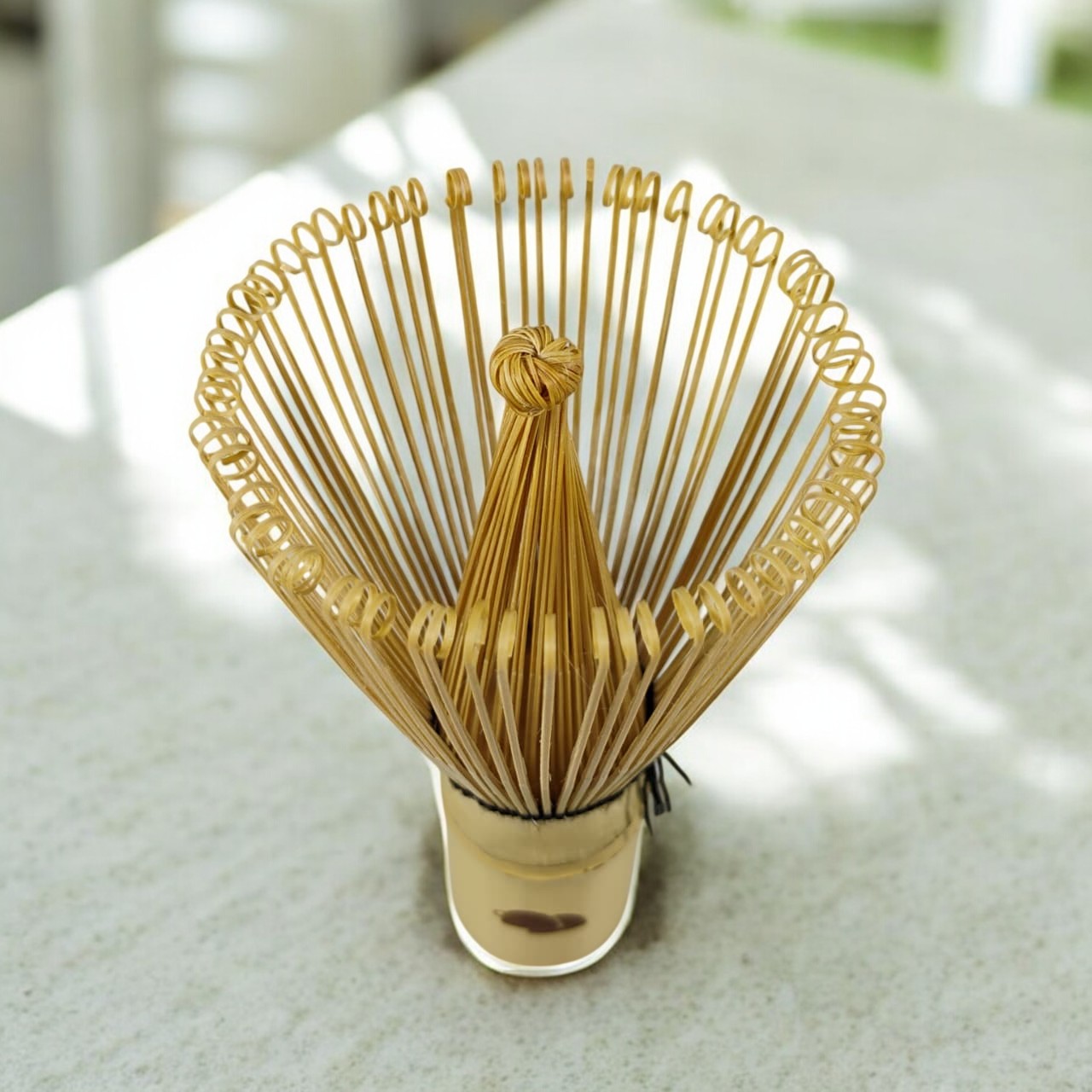 One Two Cups Chasen Bamboo Whisk Matcha Pengaduk Teh Jepang 63 Tangkai - B58 Gambar produk One Two Cups Chasen Bamboo Whisk Matcha Pengaduk Teh Jepang 63 Tangkai - B58