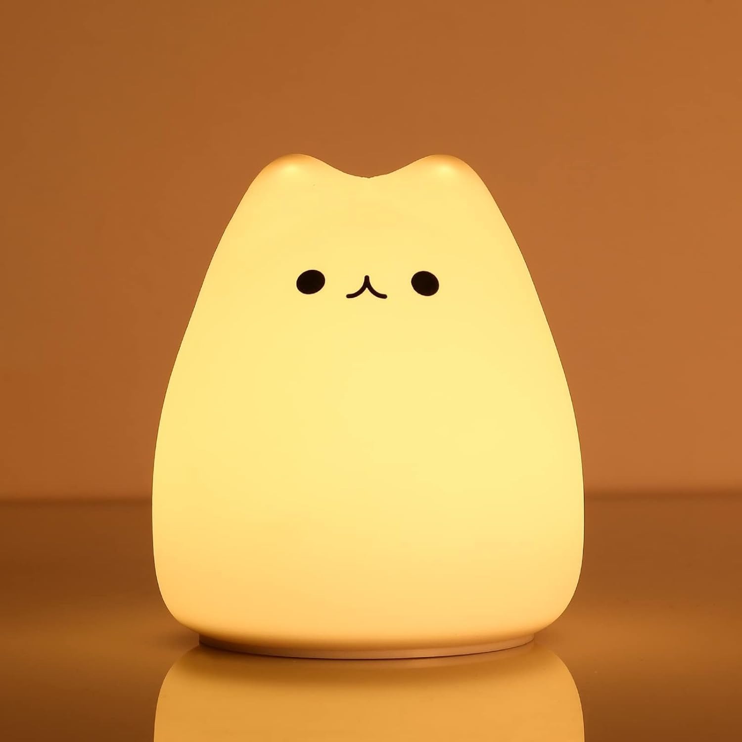 Little Cat Lampu Tidur LED Model Cute Cat RGB 5 Color 0.3W 4.5V - LJC-124 Gambar produk Little Cat Lampu Tidur LED Model Cute Cat RGB 5 Color 0.3W 4.5V - LJC-124