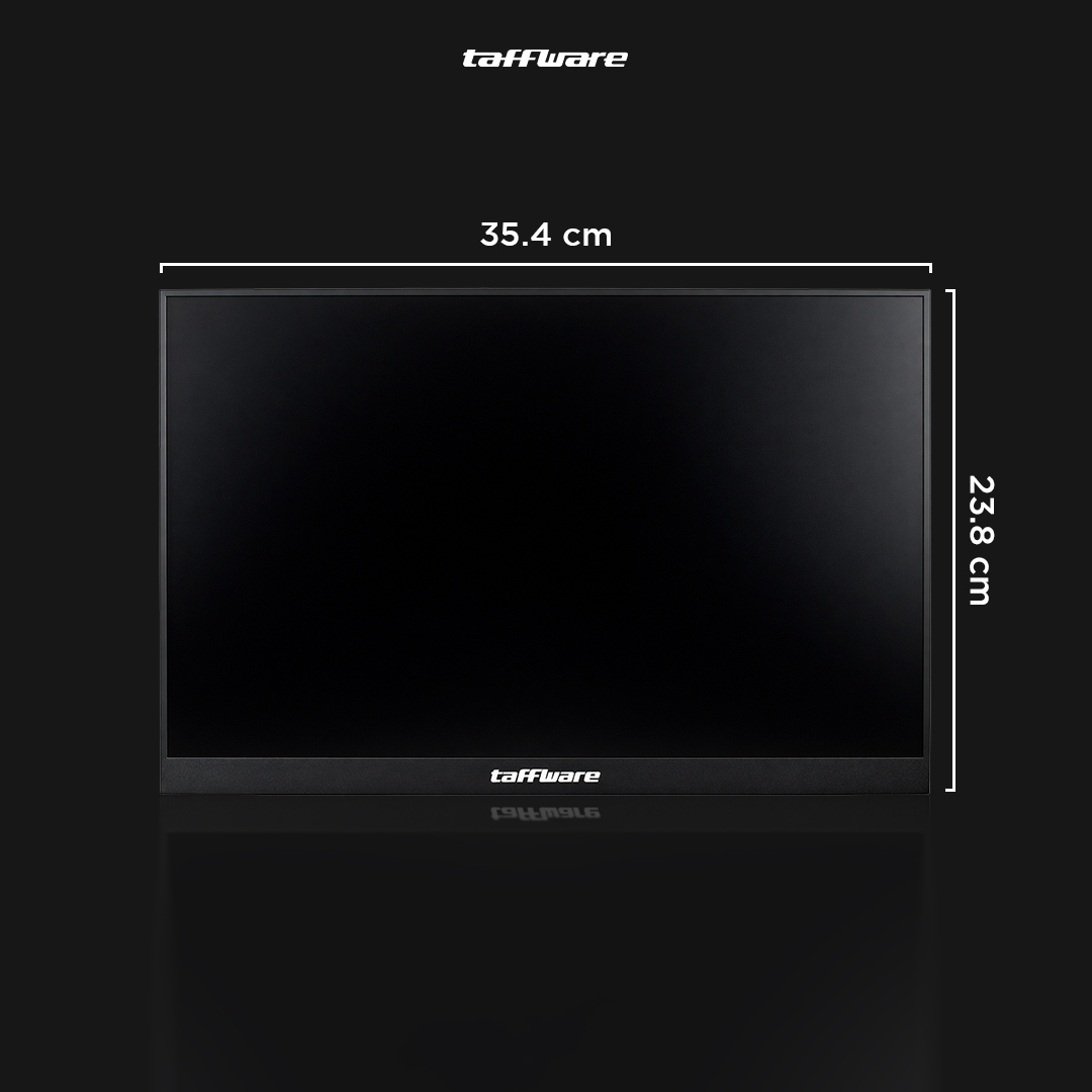 Gambar produk Taffware Portable Monitor 16 Inch IPS QHD 2.5K 60Hz Type C Mini HDMI - 1600XTS