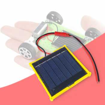MAICHI Solar Panel Mini DIY Mainan Polikristalin 60x60mm 3V 100mA - SPM01