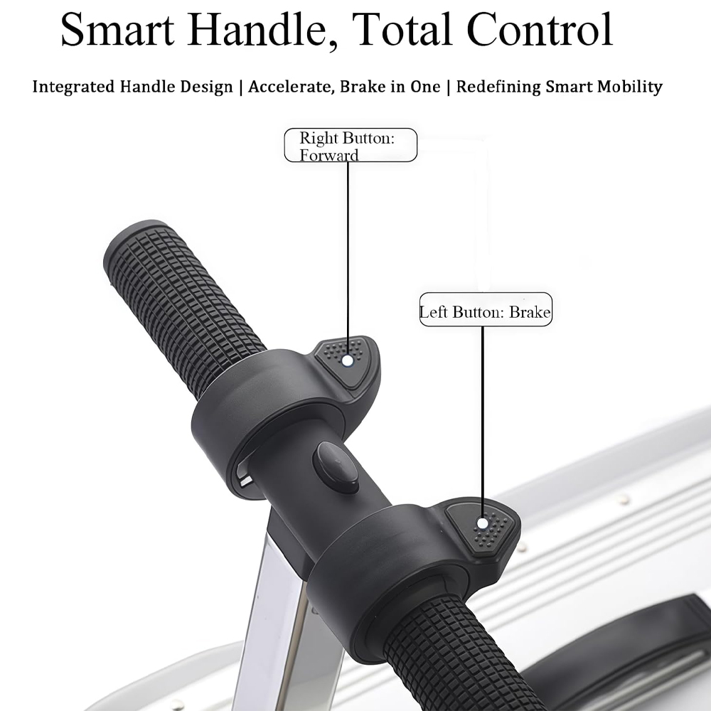 TaffGO Koper Skuter Elektrik Kabin Airwheel Style Luggage 20 Inch - SE60 Gambar produk TaffGO Koper Skuter Elektrik Kabin Airwheel Style Luggage 20 Inch - SE60