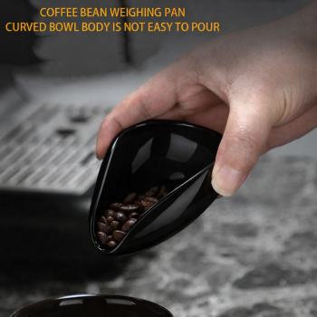 One Two Cups Coffee Dosing Tray Mangkok Takar Biji Kopi Keramik - OX40