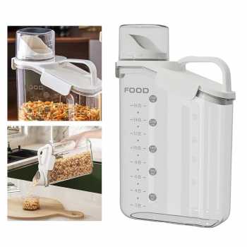 FOOD Toples Plastik Penyimpanan Makanan Storage Jar with Spout - 710