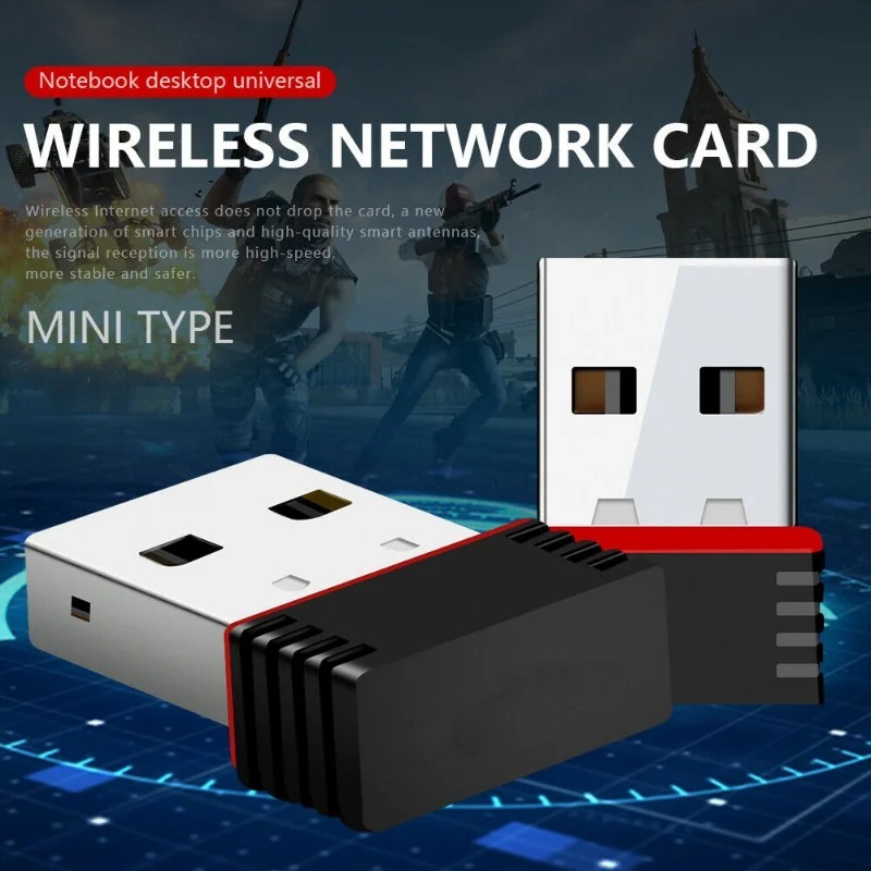 KexTech USB WiFi Adaptor Wireless Dongle Laptop PC 150Mbps RTL8188 - CN-700 Gambar produk KexTech USB WiFi Adaptor Wireless Dongle Laptop PC 150Mbps RTL8188 - CN-700