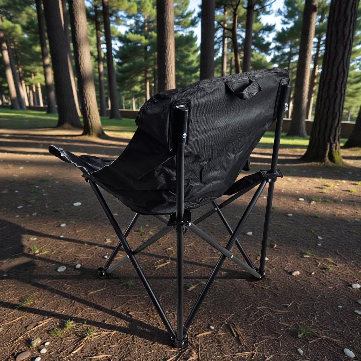 TaffSPORT Kursi Lipat Outdoor Camping Portable Foldable Oxford 600D 59x45x68cm - ON-600 Gambar produk TaffSPORT Kursi Lipat Outdoor Camping Portable Foldable Oxford 600D 59x45x68cm - ON-600